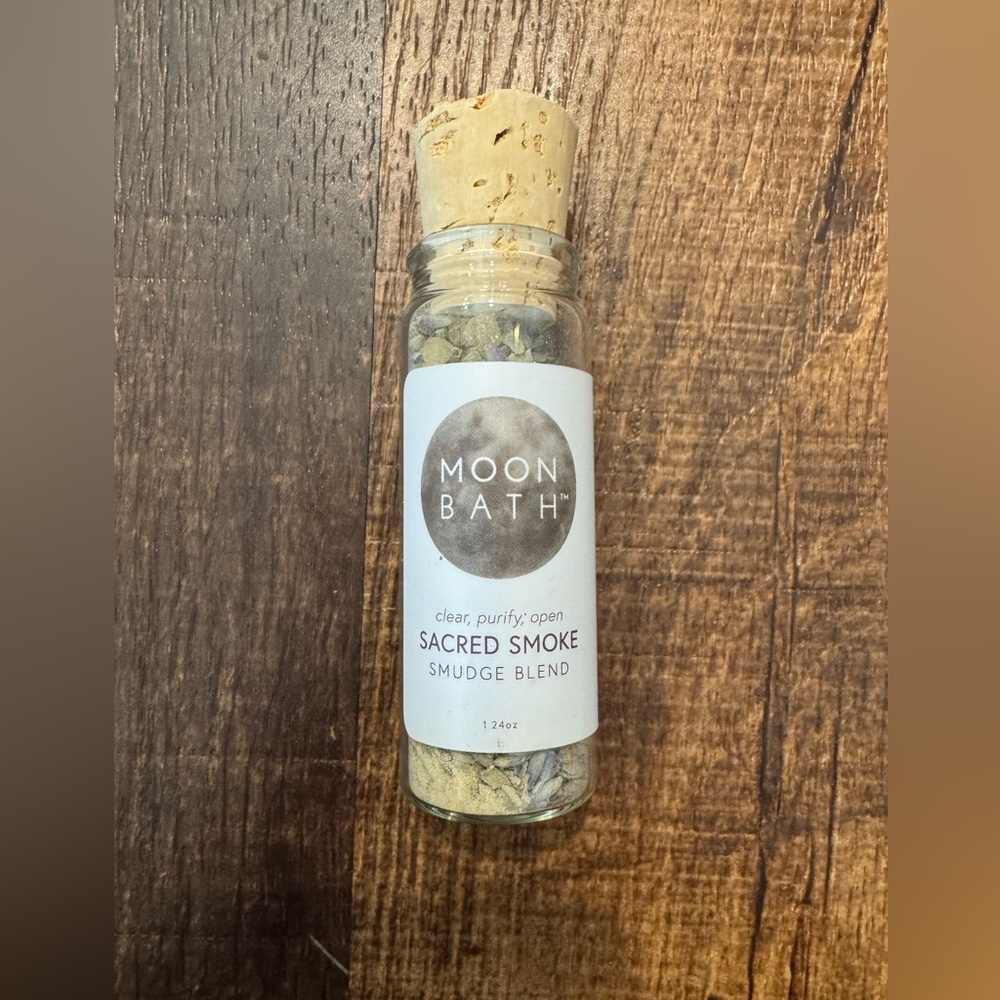 Moon Bath Sacred Smoke Smudge Blend - Natural